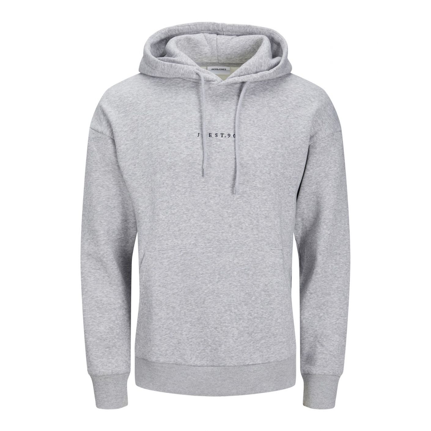 Jack & Jones State Sweat Hood Grey Men