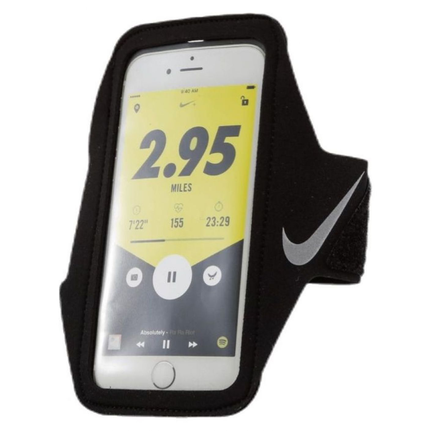Nike Arm Band Plus Black - Mobile Phone Holder