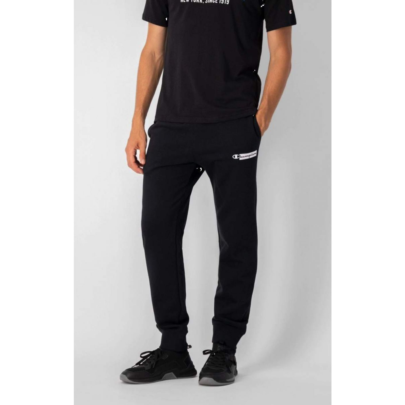 Champion Men's Champion Logo Tracksuit Bottoms