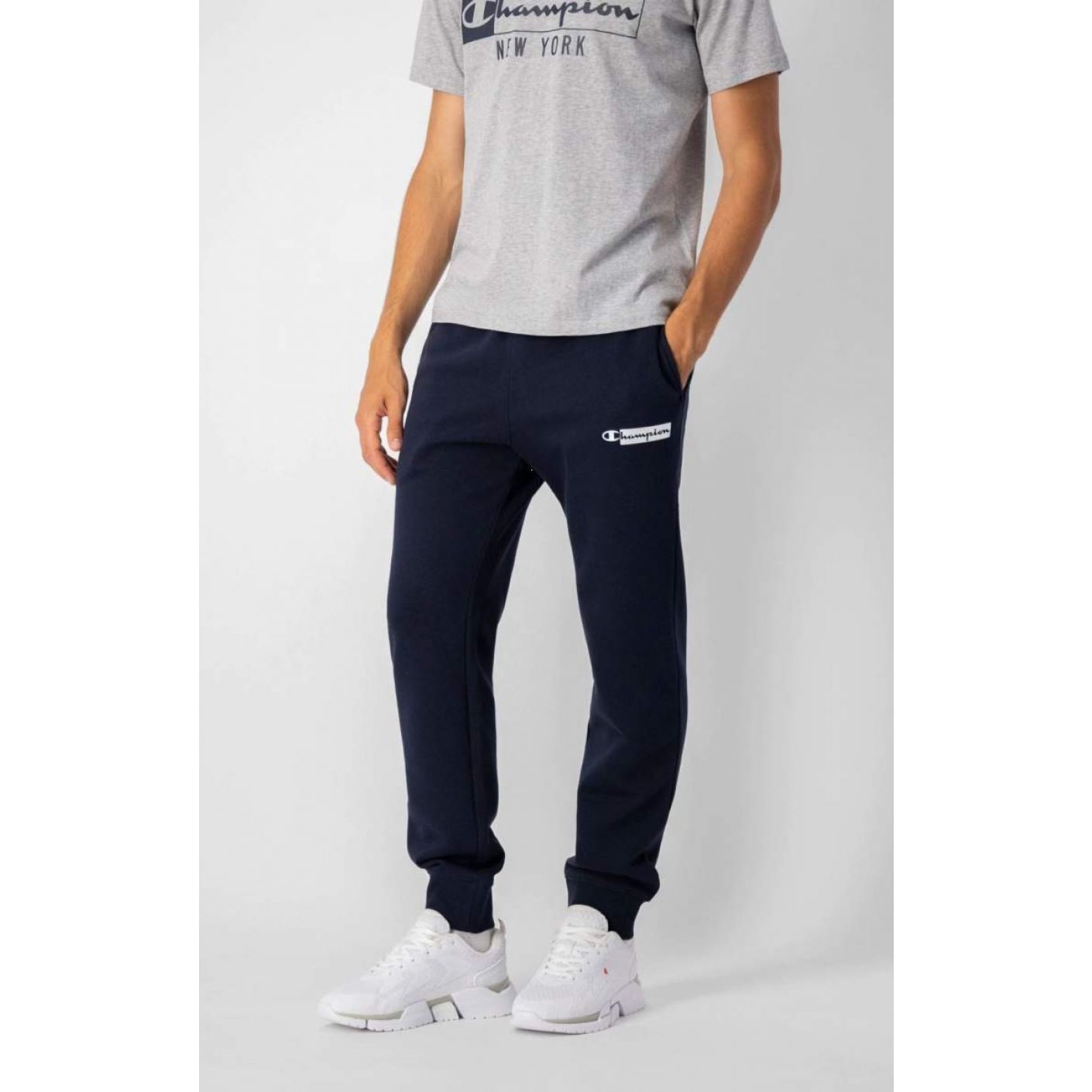 Champion Men's Champion Logo Tracksuit Bottoms