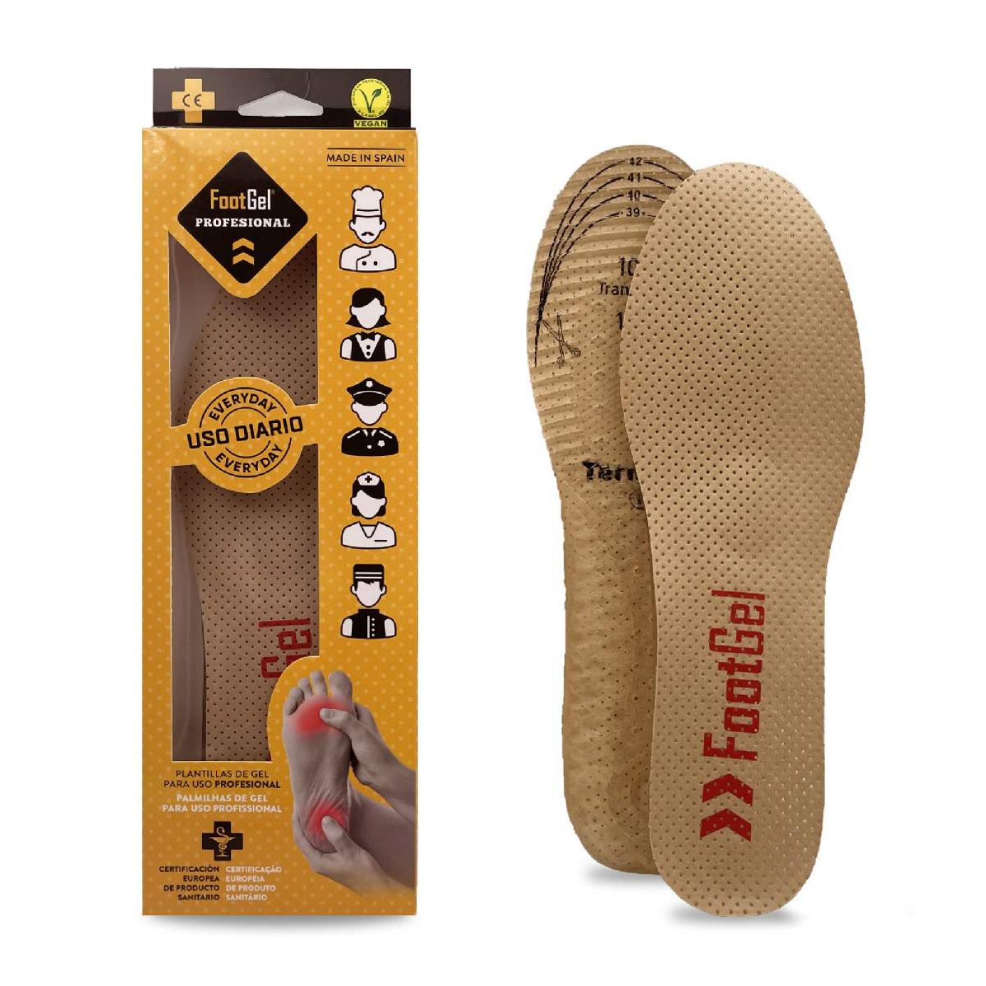 Footgel Insole Professional