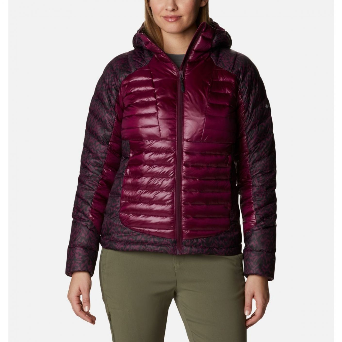 Columbia Women's Labyrinth Loop Hooded Down Jacket