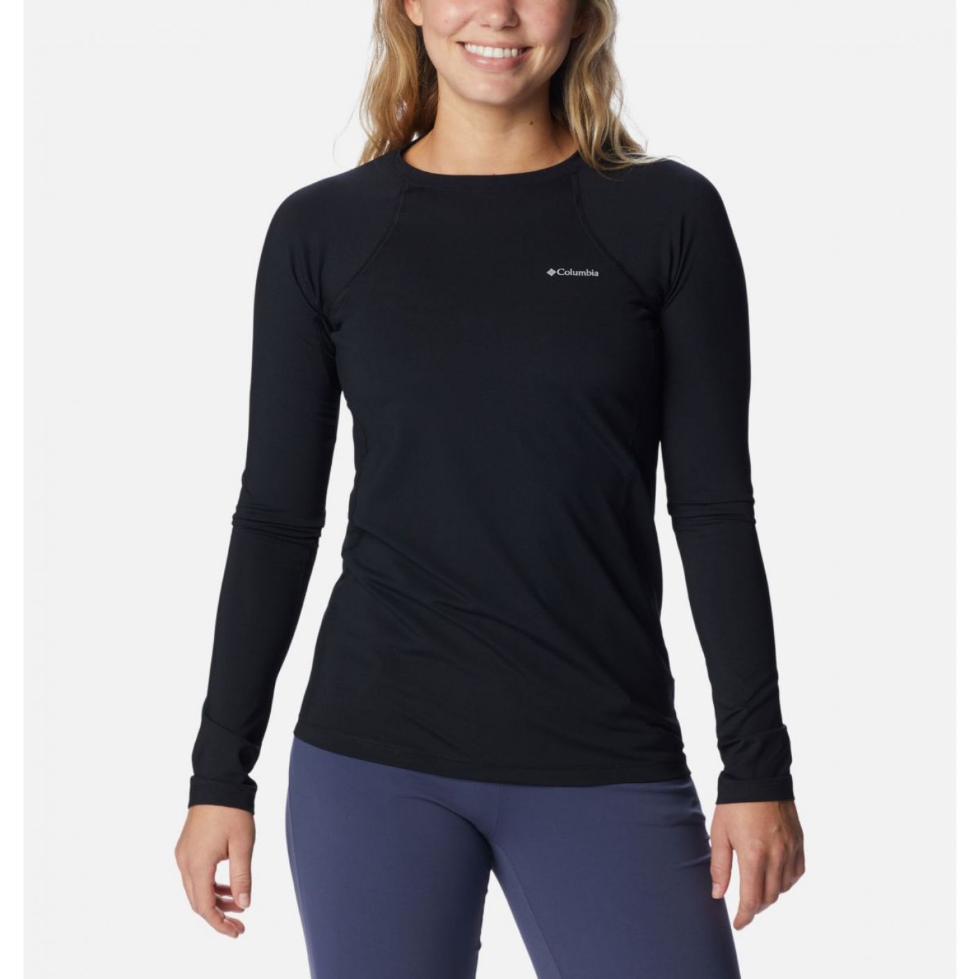 Columbia Midweight Stretch Long Sleeve Top Black for Women