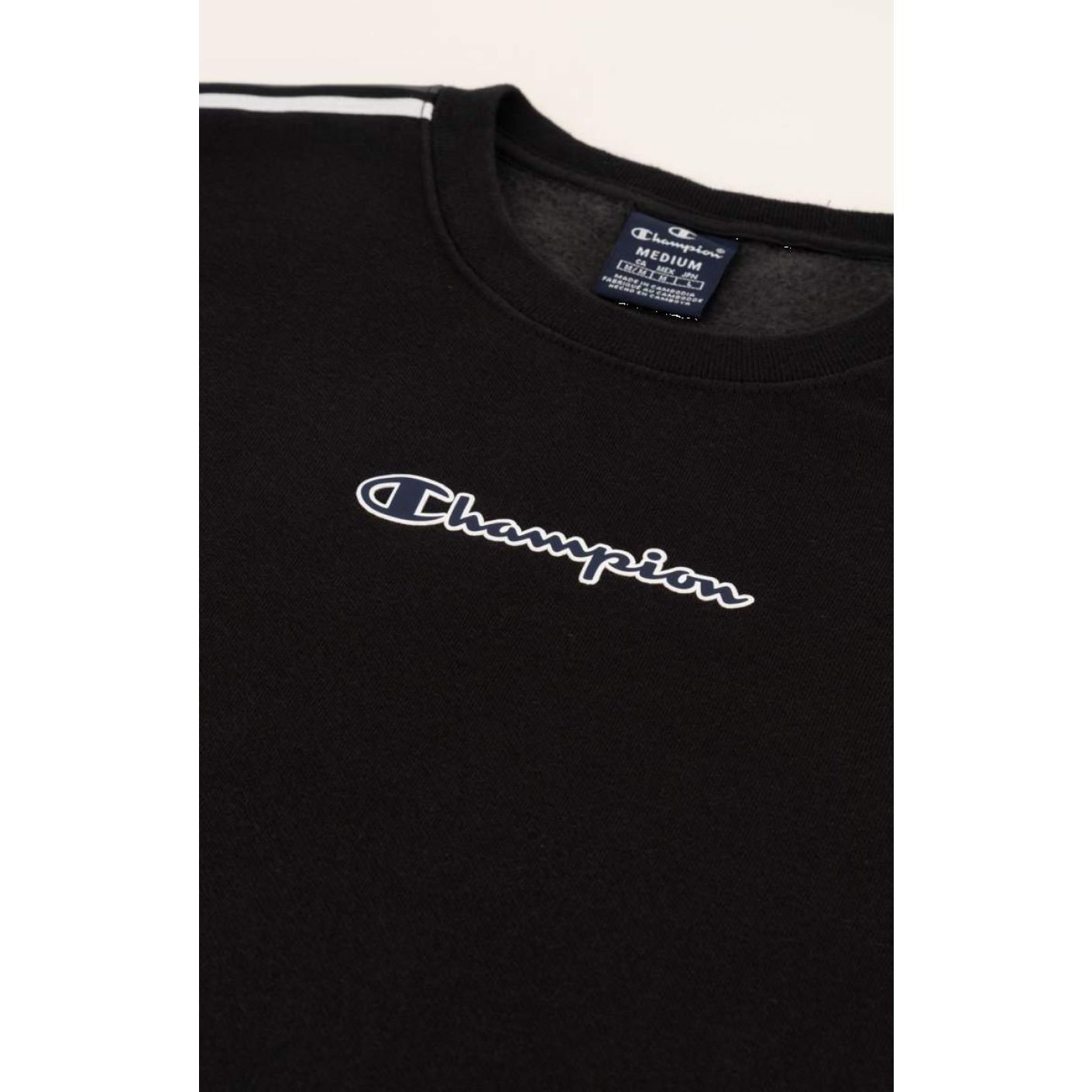 Champion Black Fleece Lined Basketball Sweatshirt