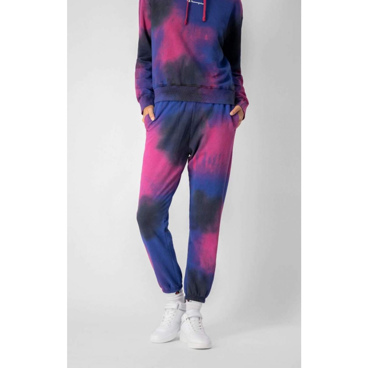 Champion Women's Tie Dye Elastic Cuff Tracksuit Bottoms