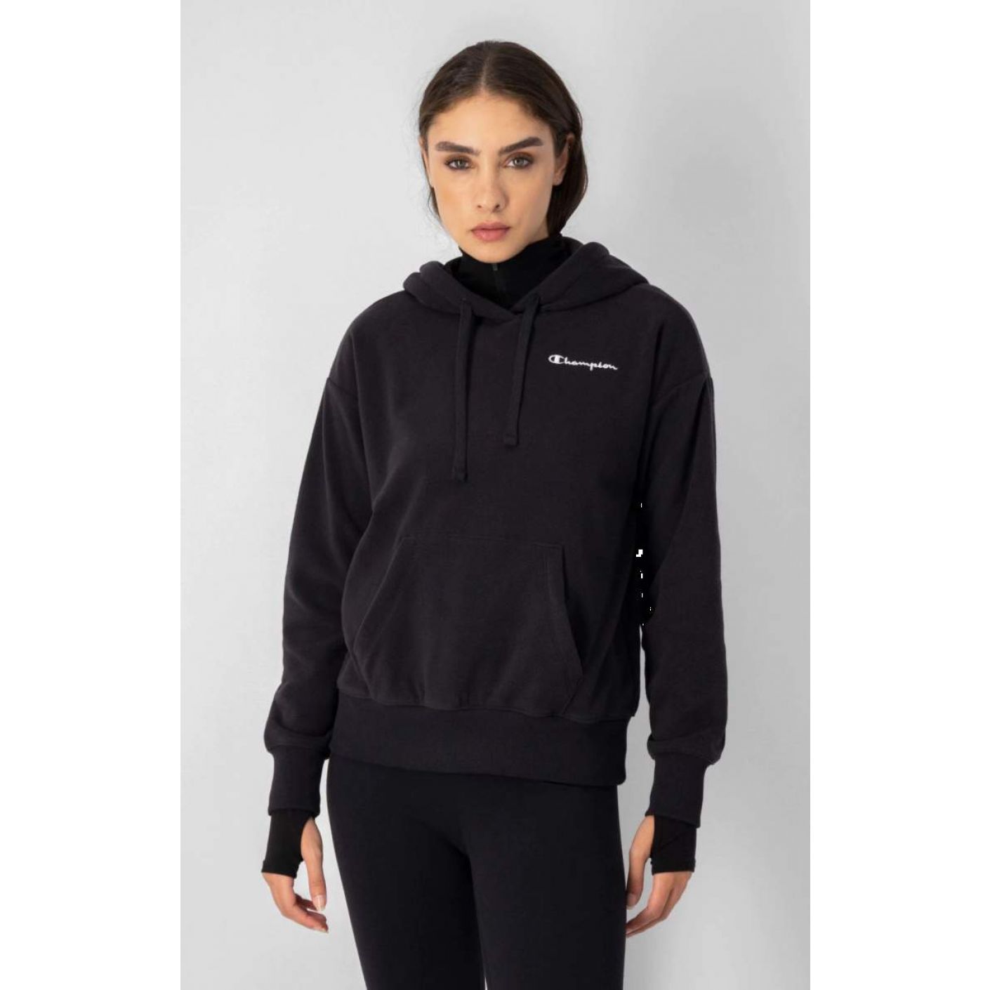 Champion Women's Logo Fleece Hoodie