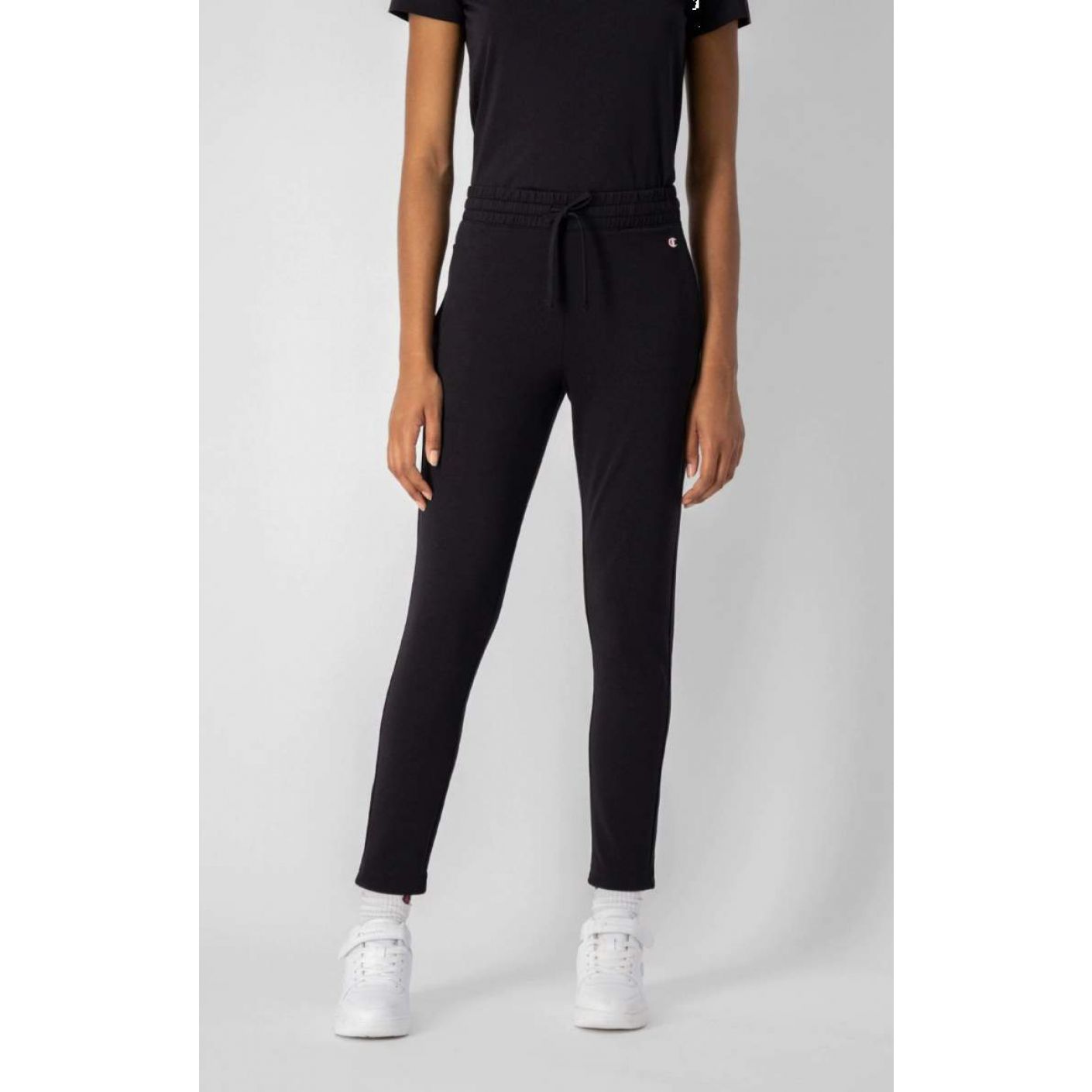 Champion Women's Black Straight Leg Stretch Tracksuit Bottoms