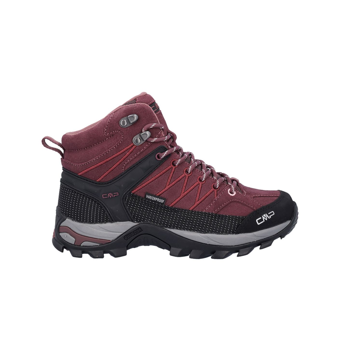 CMP Women's Rigel Mid Waterproof Boot Plum