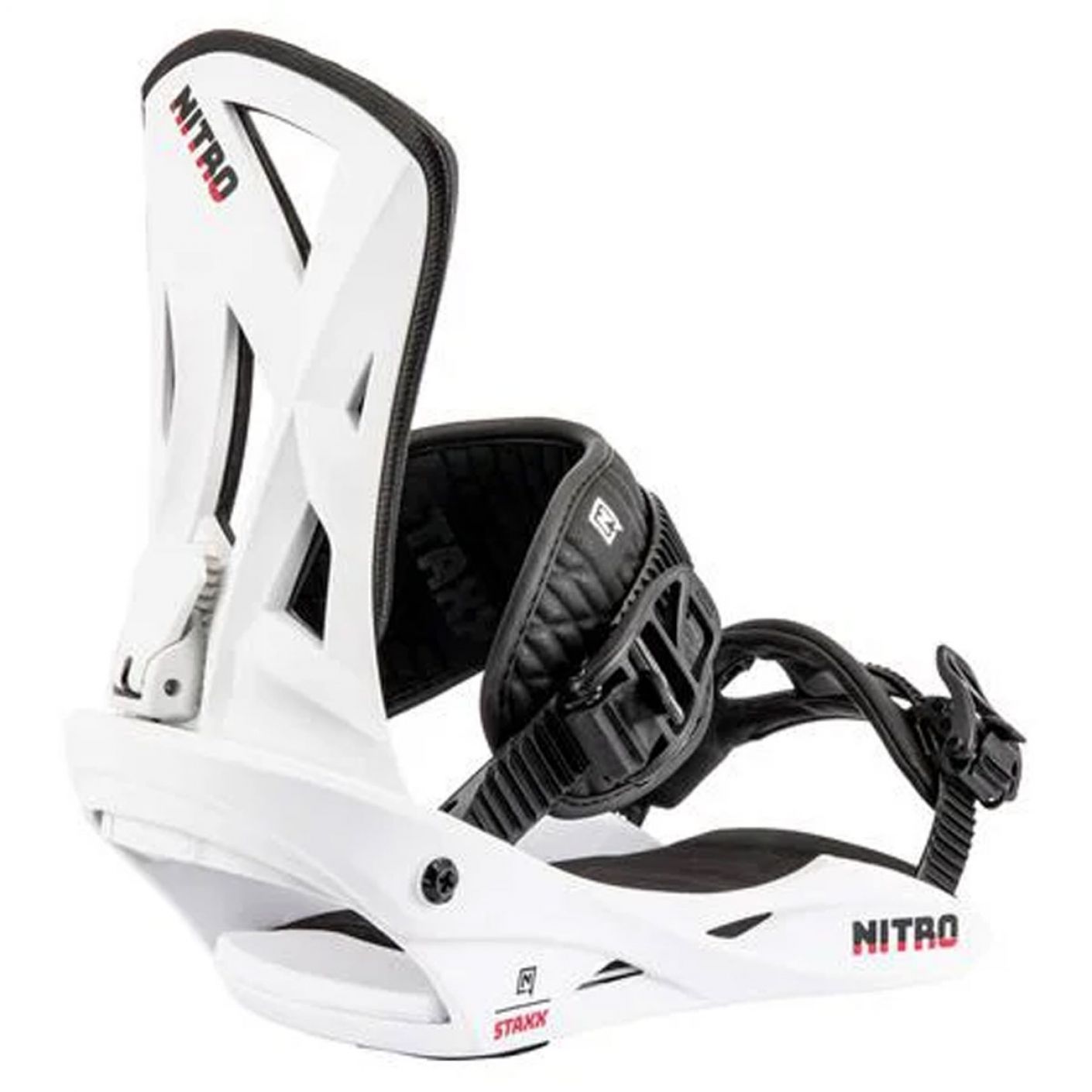 Nitro Staxx Snowboard Binding 2022-23 White