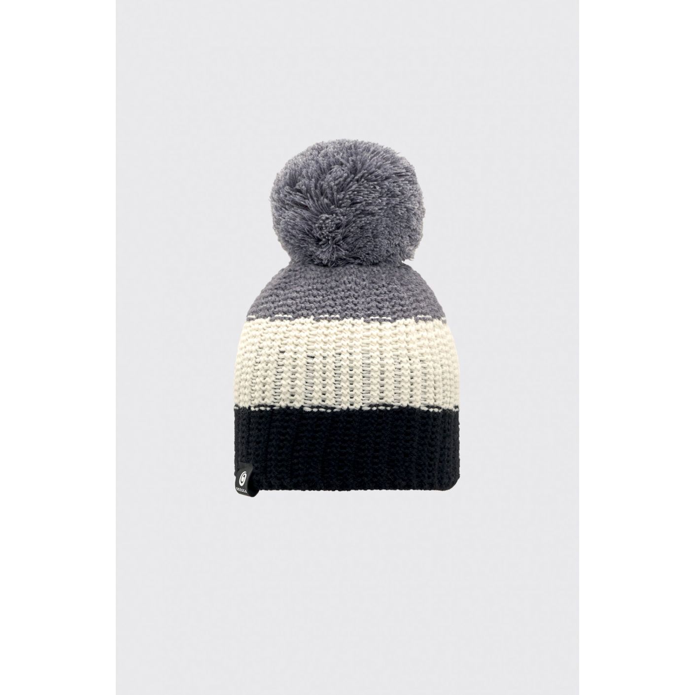 Brekka Montana Stripe Pom Black