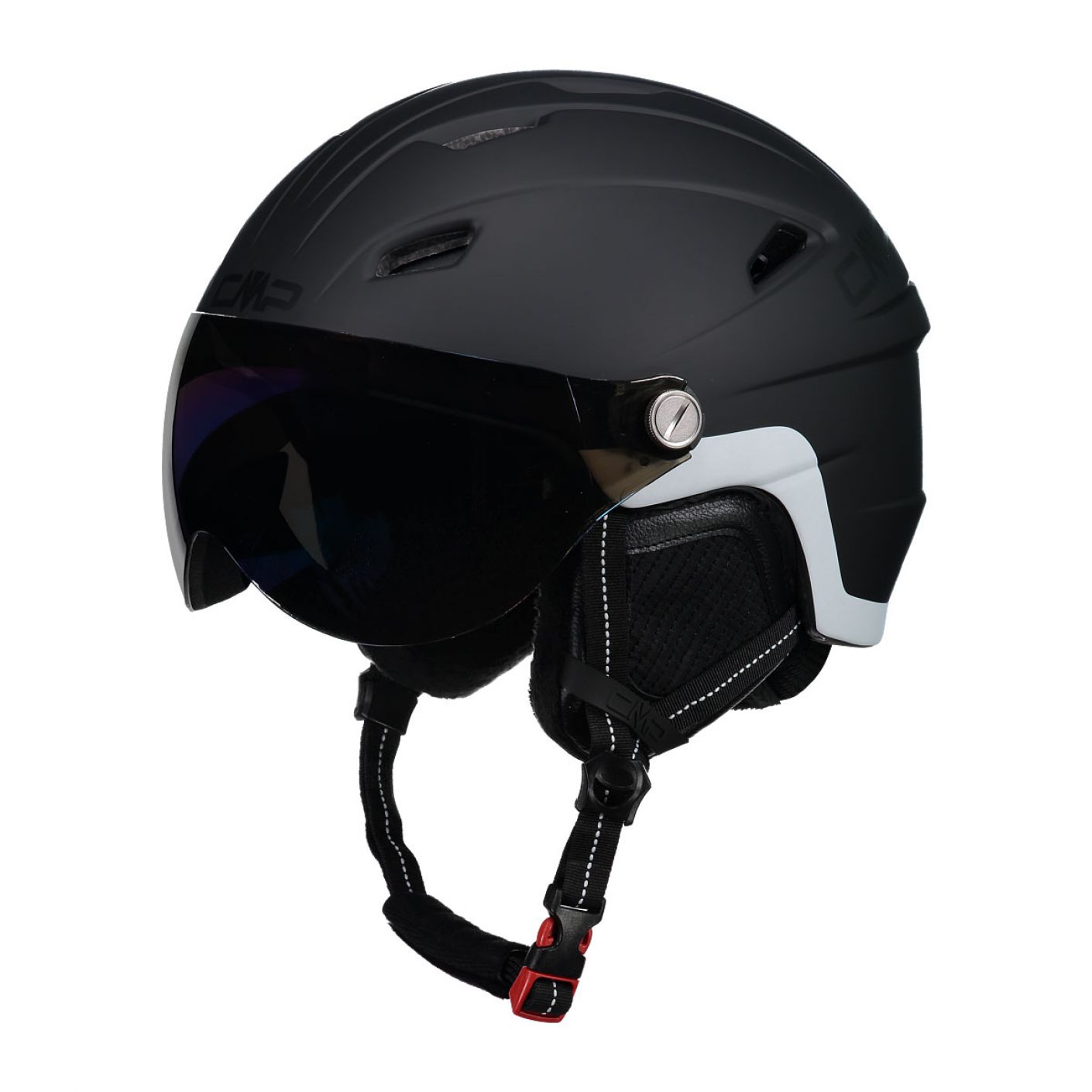 CMP Ski Helmet with Visor Wa-2 Black