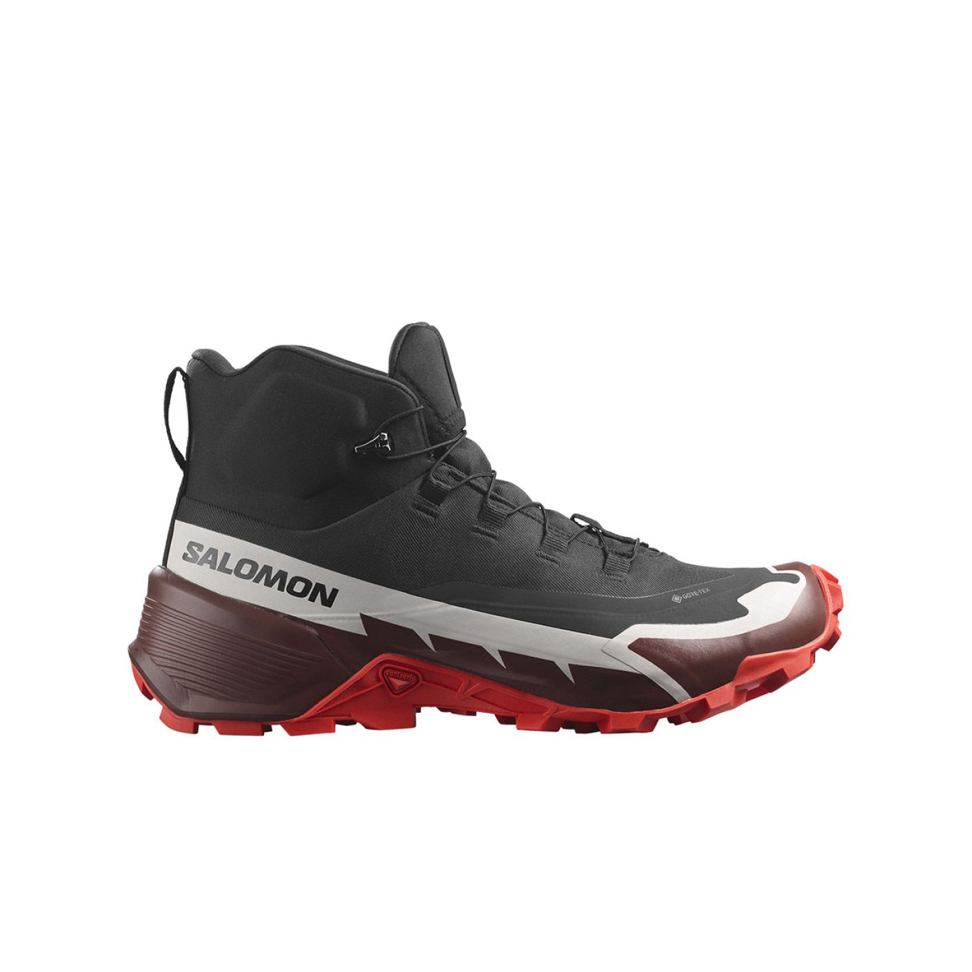 Salomon Cross Hike Mid Gtx 2 Schwarz Rot