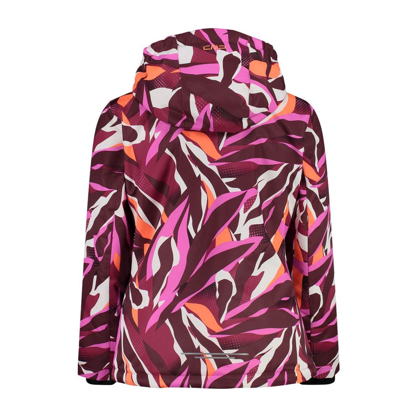 CMP Sangria/Flamingo Fluo Ski Jacket for Girls