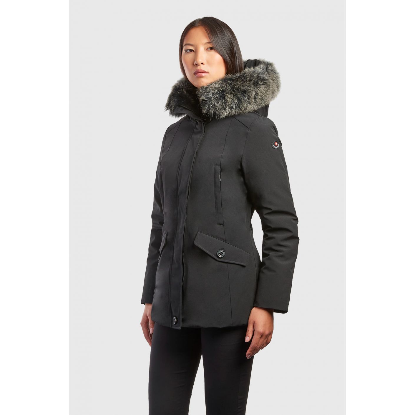 Canadiens Parka Short Victoria 3.1 Black Women