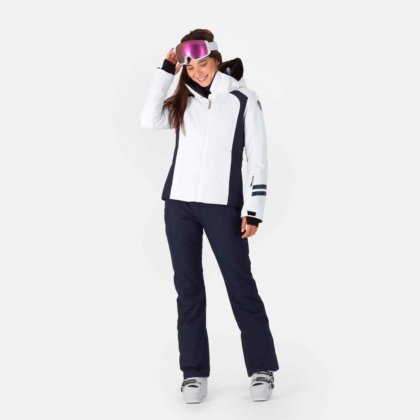 Rossignol Controle Ski Jacket White Women