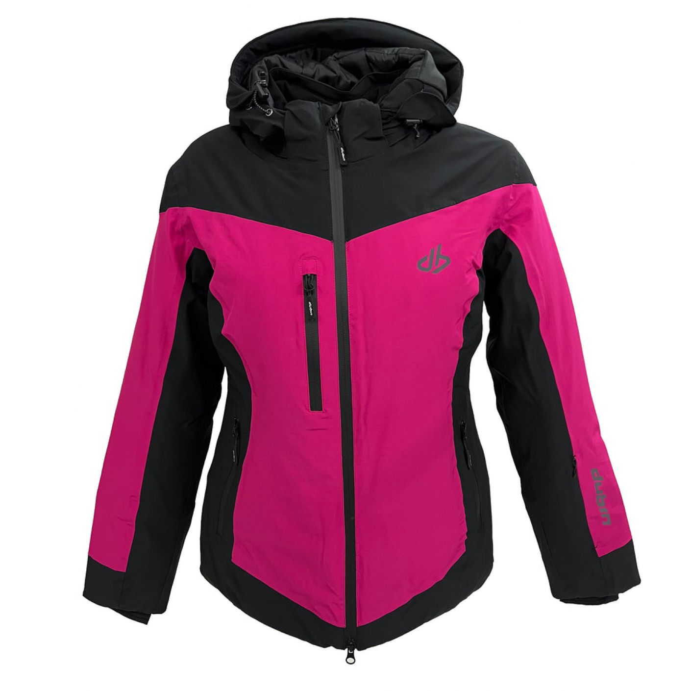 Dubin Women's Denali Stretch Ski Jacket Black-Pink