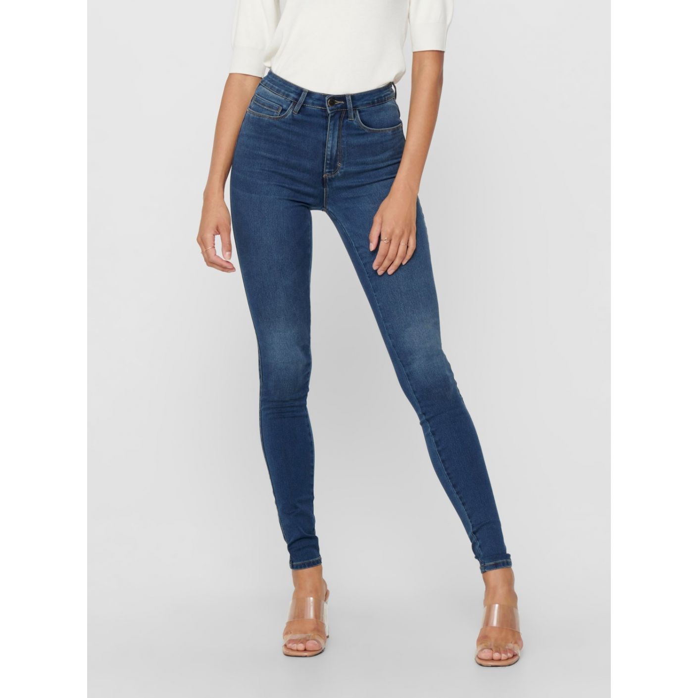 Only Jeans Onlroyal HW Skinny Fit Dark Blue for Women