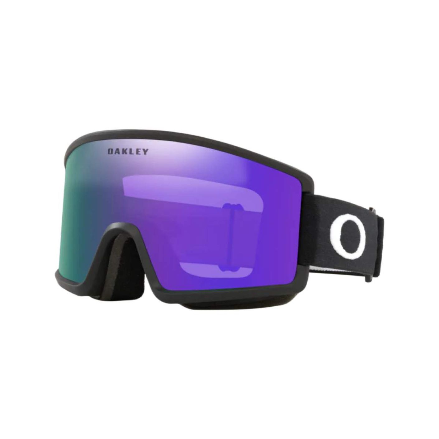 Oakley Target Line M Violet Iridium Lens, Black Strap