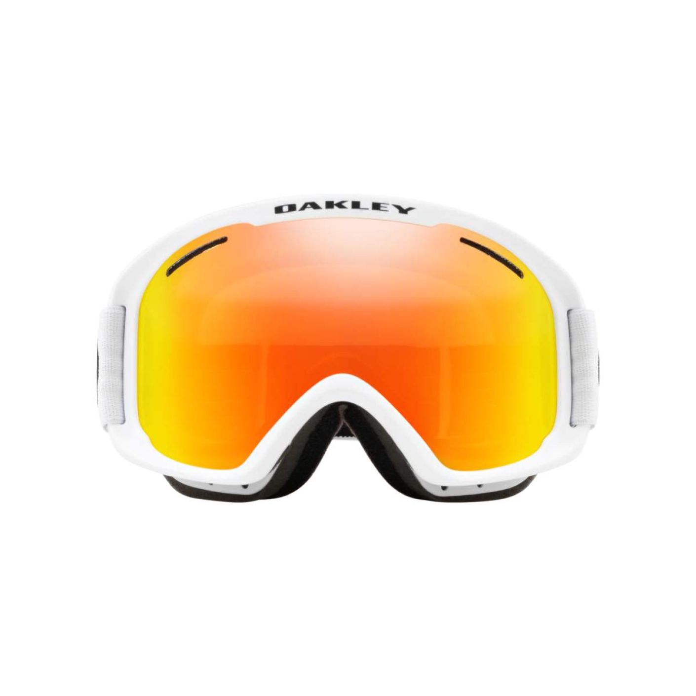 Oakley O-Frame 2.0 PRO XM Snow Goggles Fire Iridium Lens, Matte White Frame