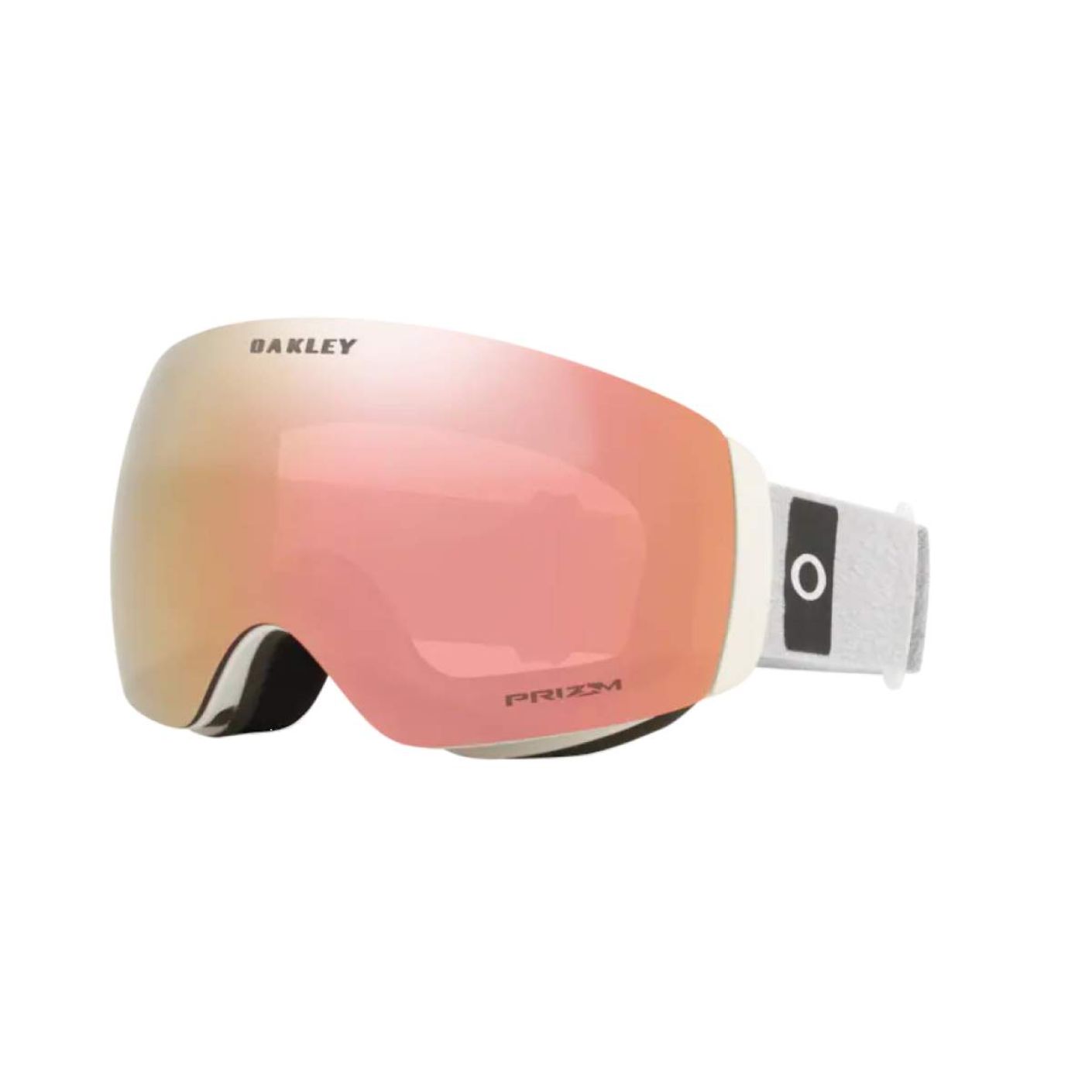 Oakley Flight Deck M Prizm Rose Gold Iridium Lens, Fascia White Haze