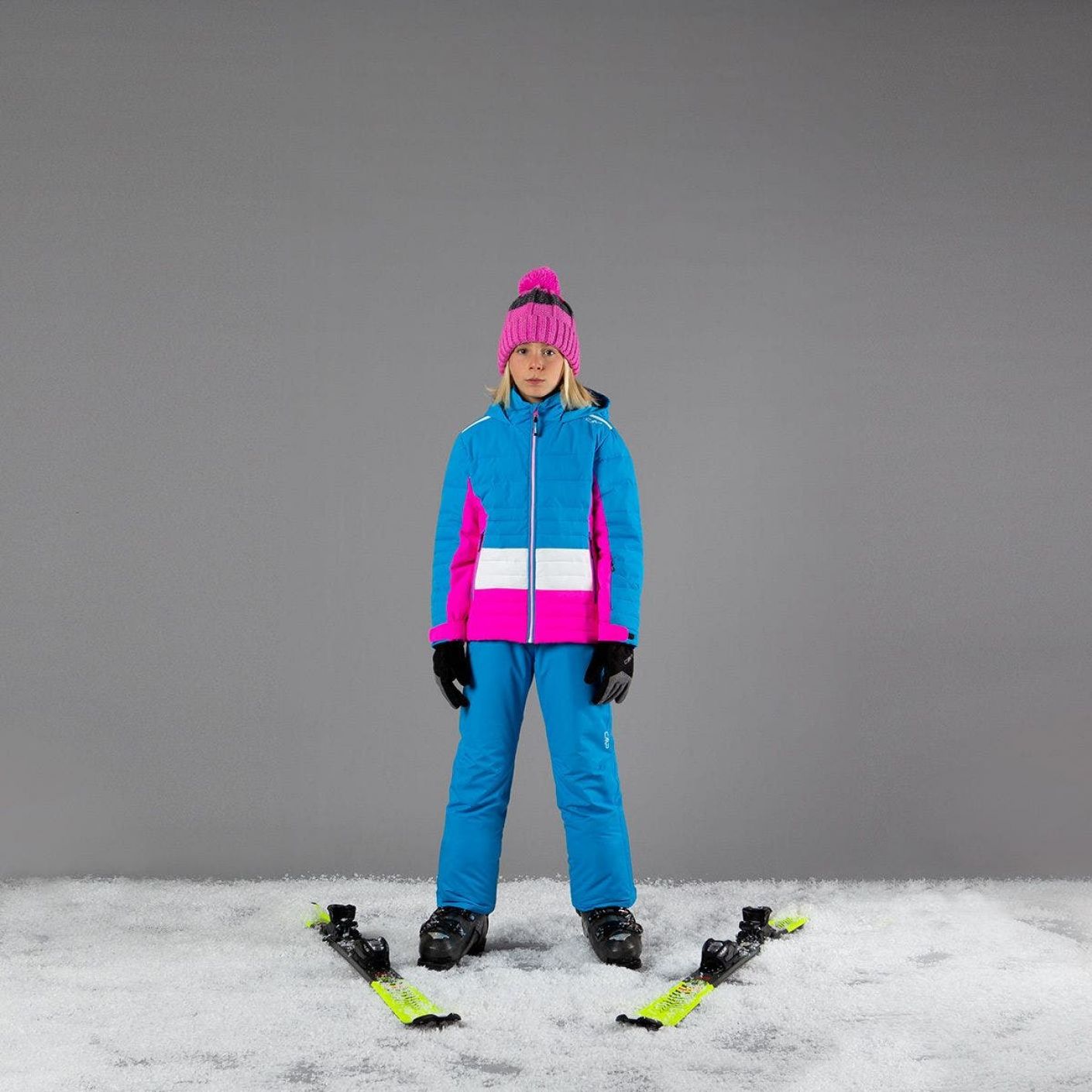 CMP Clima Protect ski overalls in twill Turquoise