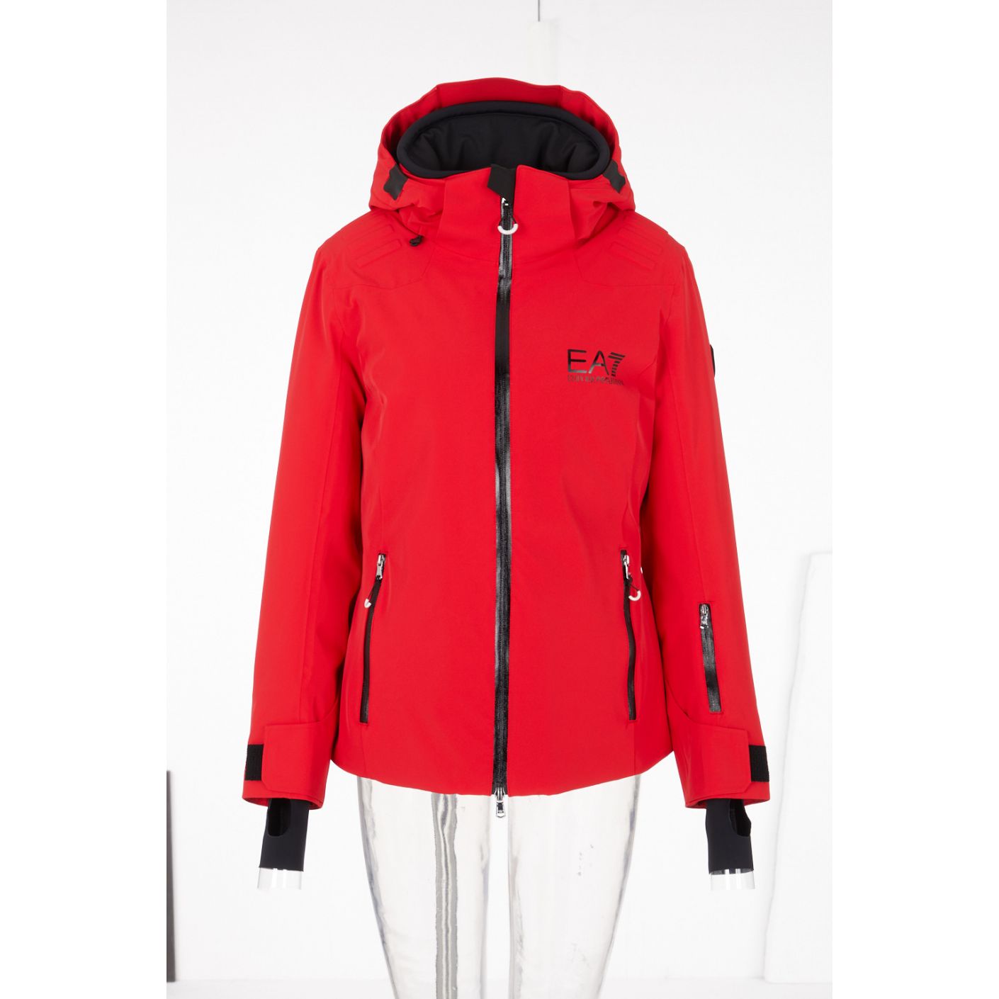 EA7 Women's Ski Jacket Red