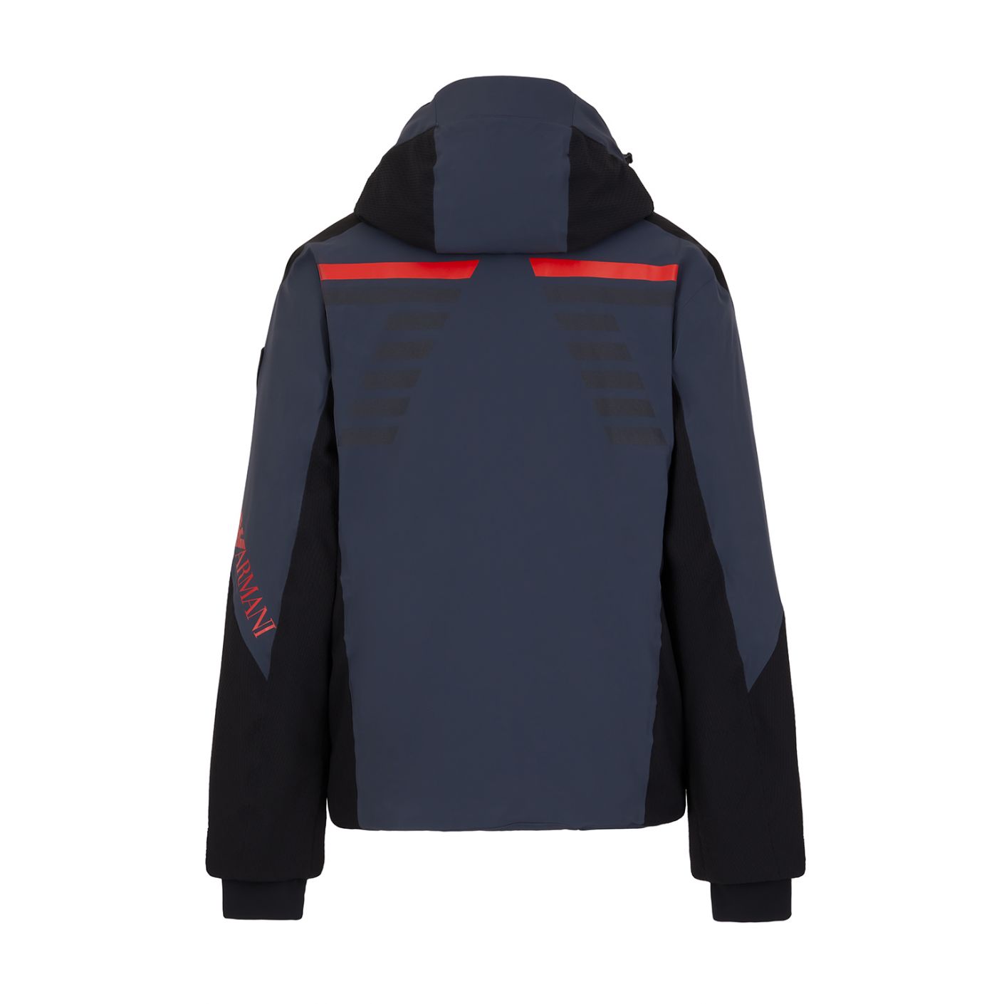 EA7 Padded Ski Jacket Black/Red