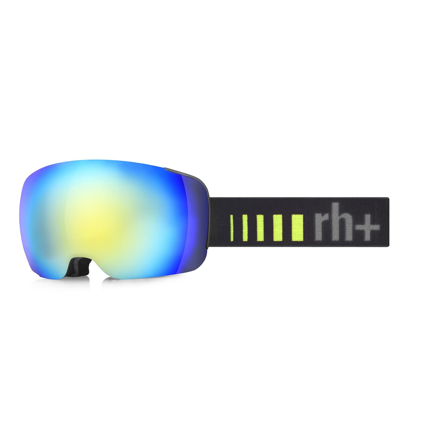 Zero RH+ Ski Goggle Gotha Black/Acid Lime/Grey