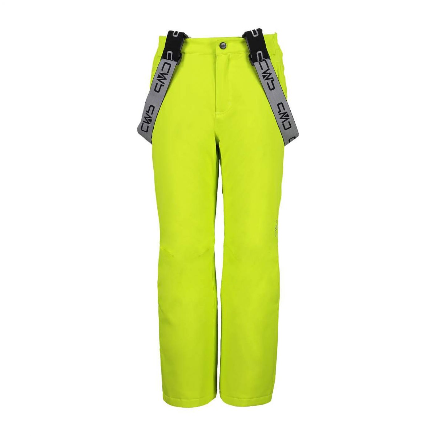 CMP Clima Protect Ski Salopette in Twill Acid Green