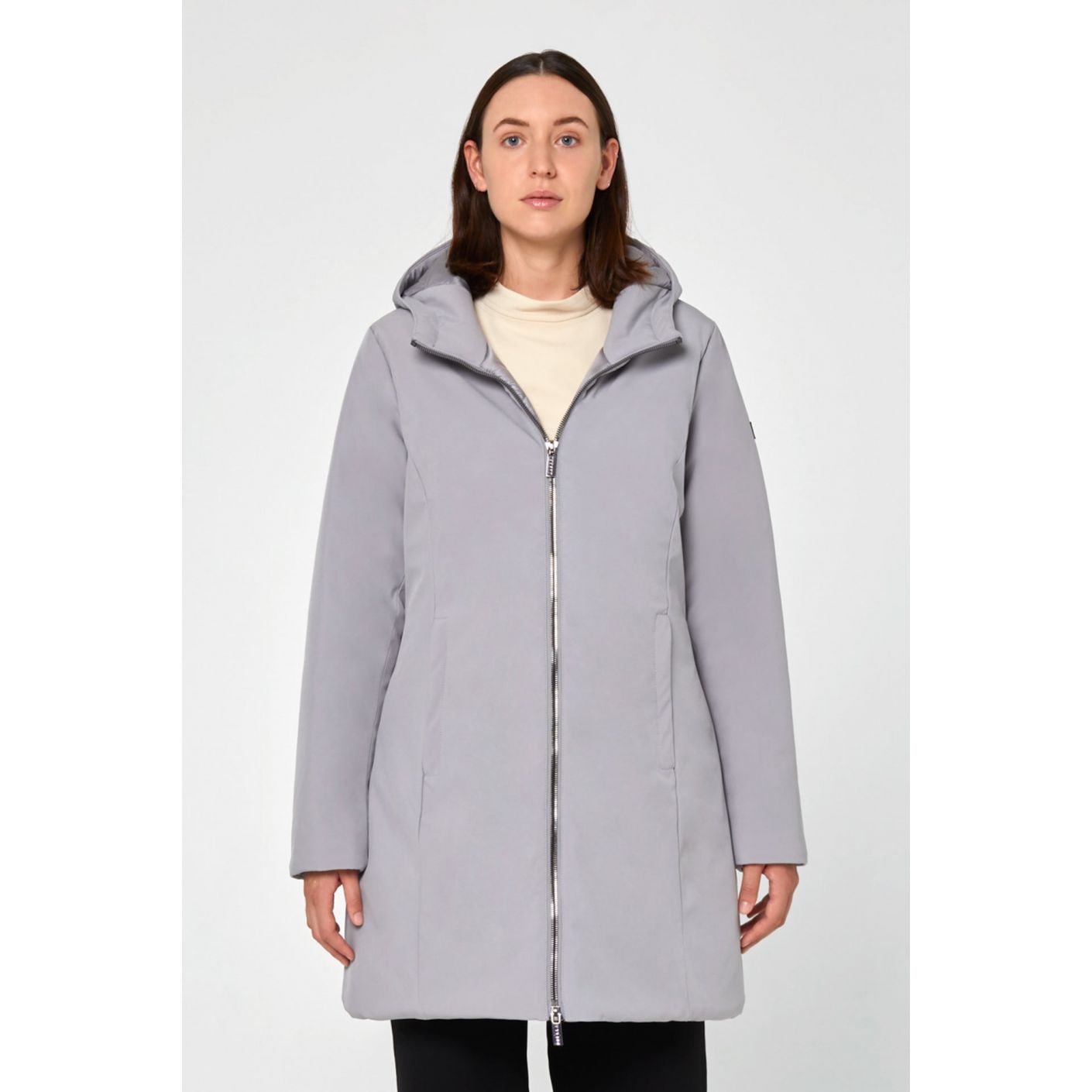 Brekka Women's Softshell Parka Grey