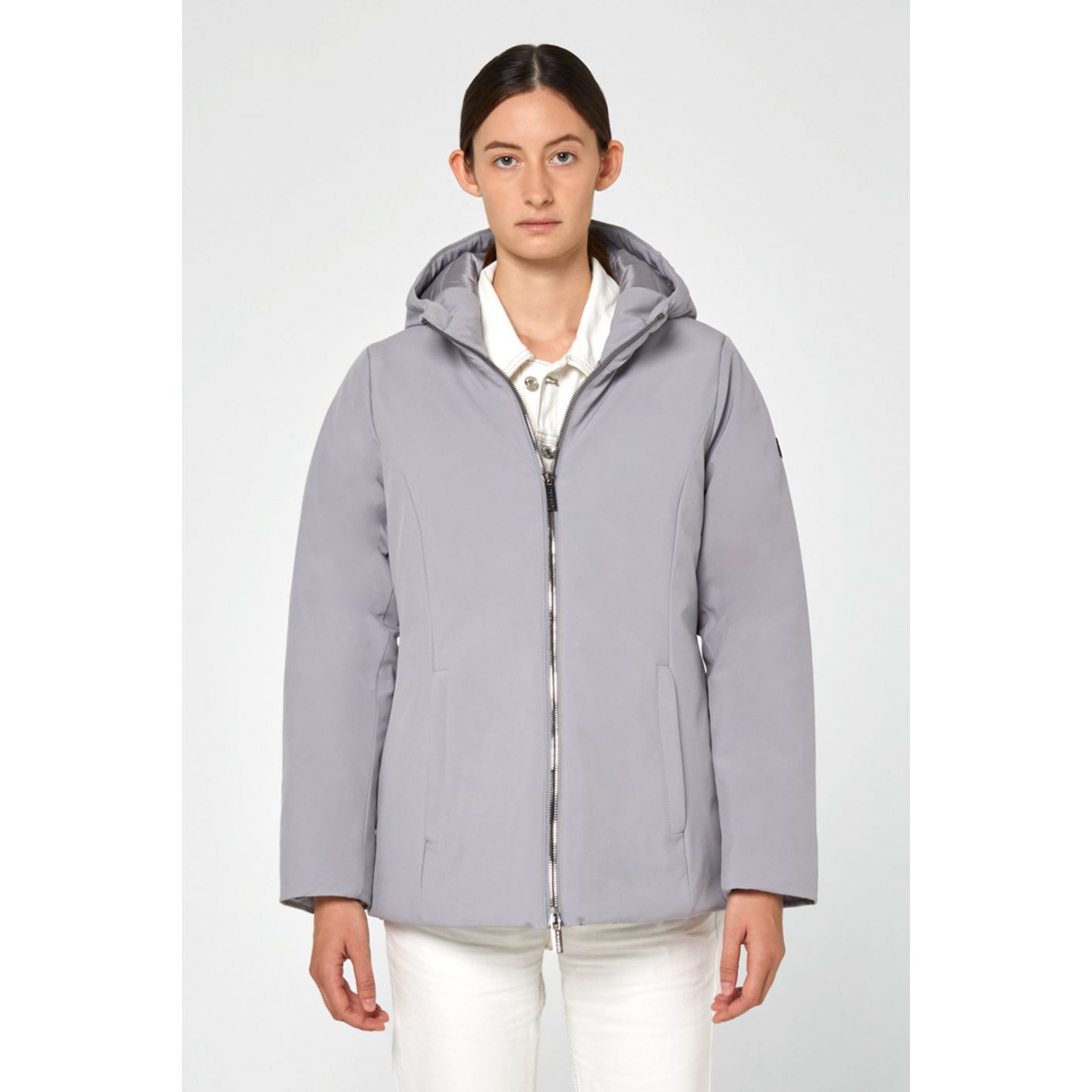 Brekka Women's Hooded Softshell Jacket Grey