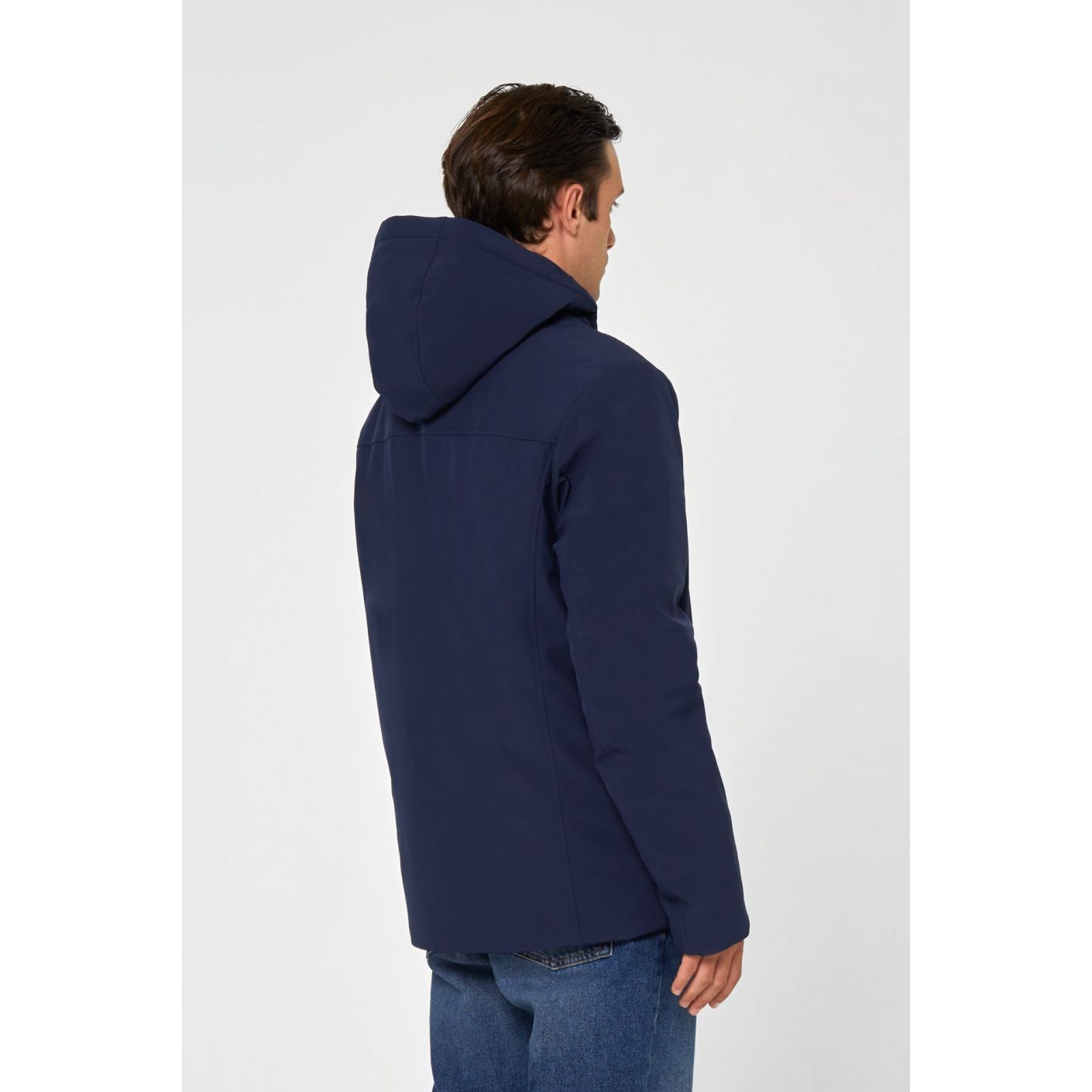 Brekka Softshell Jacket with Hood Blue