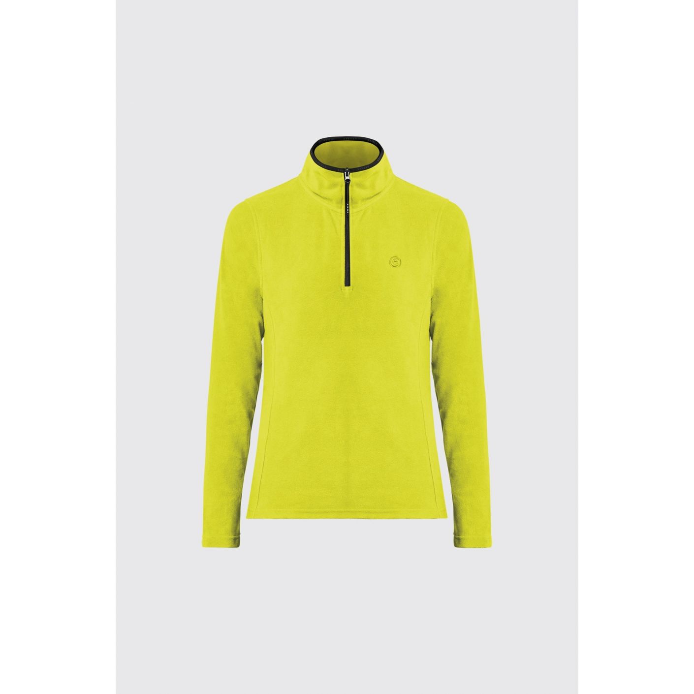 Brekka Women's Recycled Microfleece Zip Up Jacket Yellow