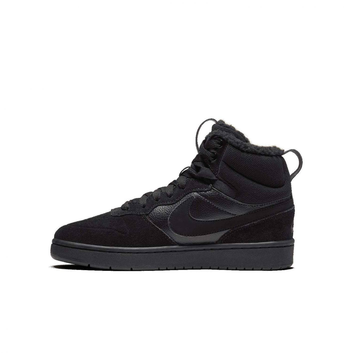 Nike Court Borough Mid 2 Boot bg Black da Ragazzi