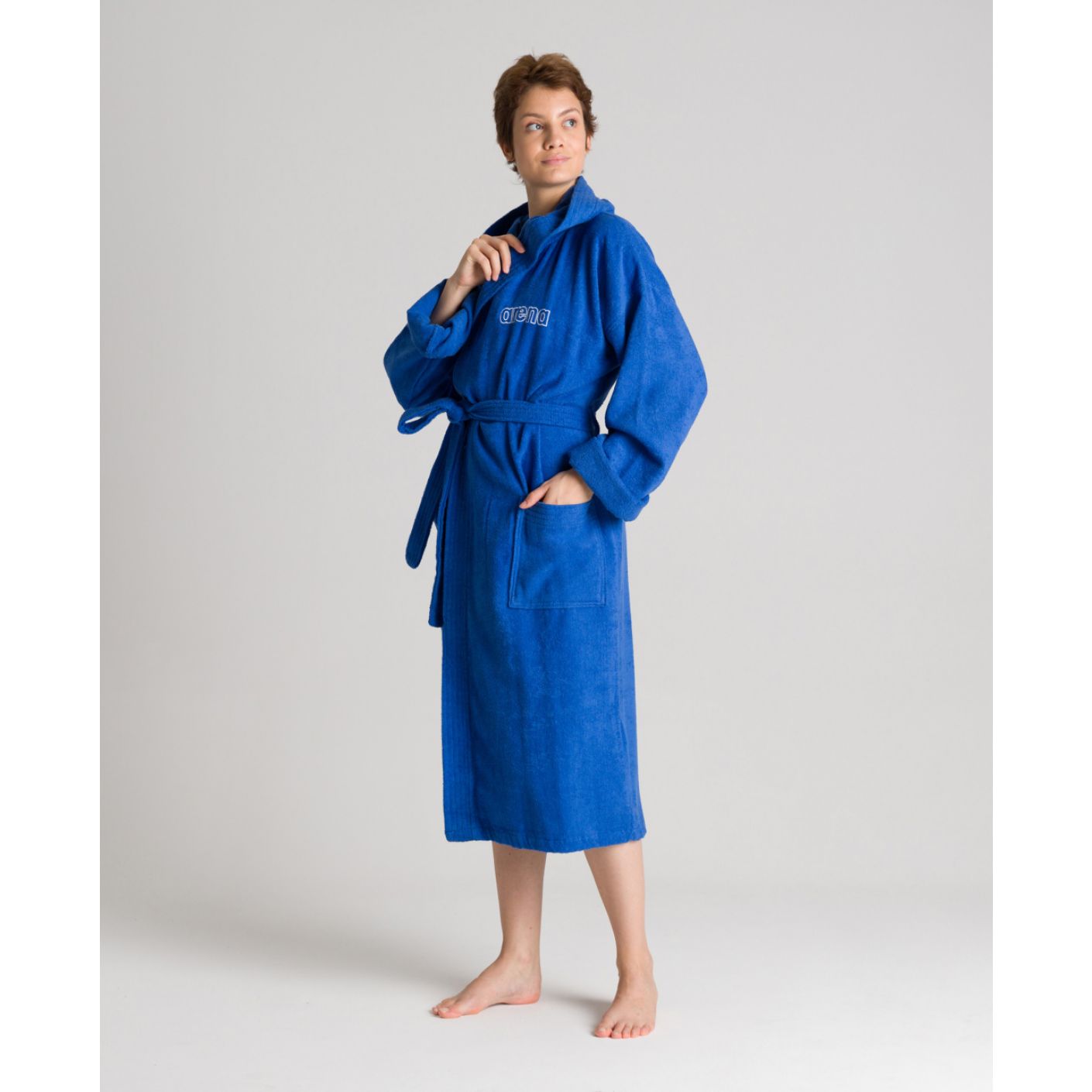 Arena Zeppelin Light Cotton Bathrobe Blue