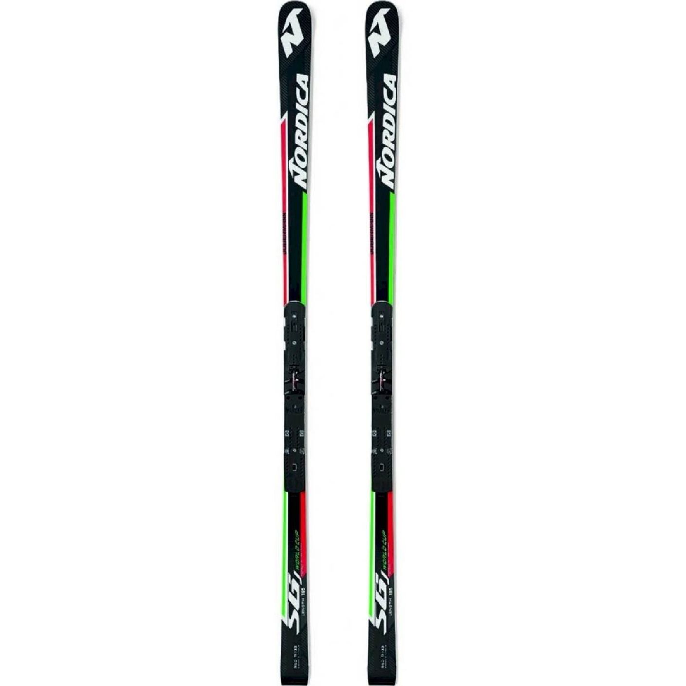 Nordica Sci Dobermann SGJ World Cup Plate + Attacco Marker Race Xcell 18