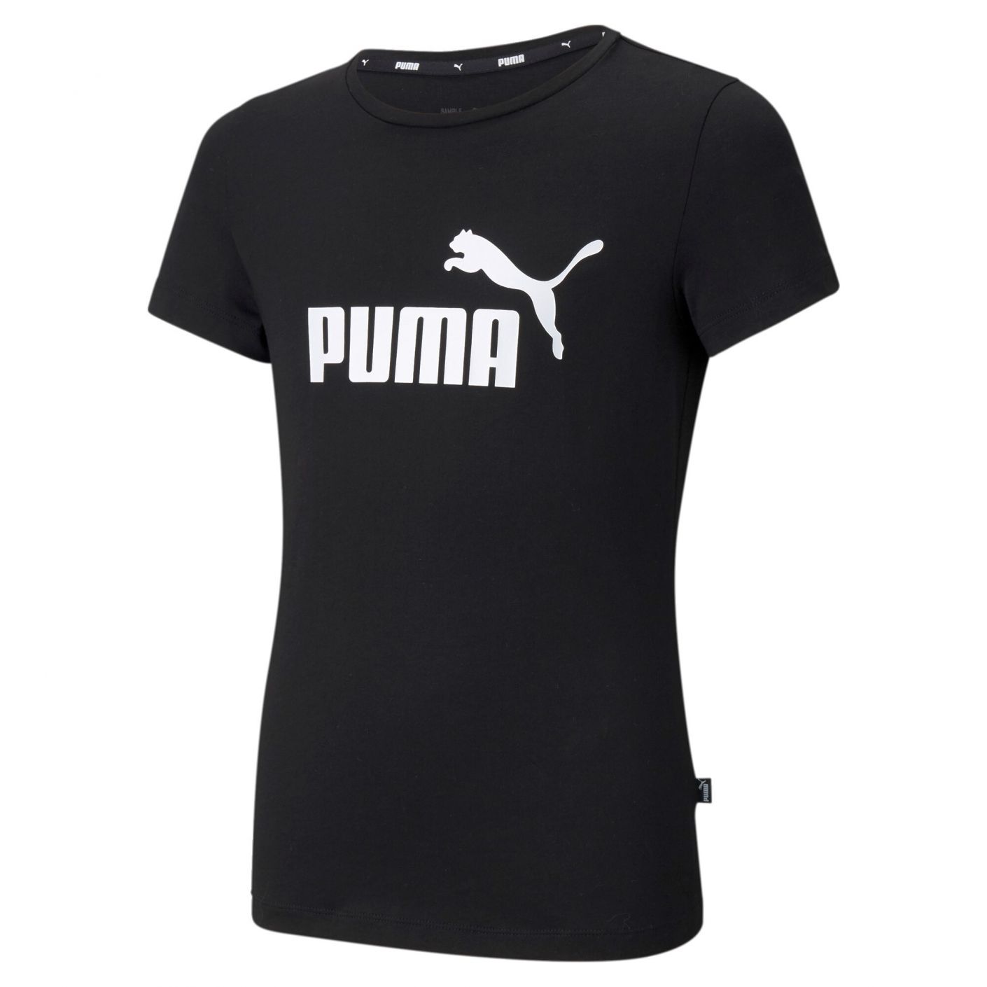 Puma Ess Logo Tee Girl