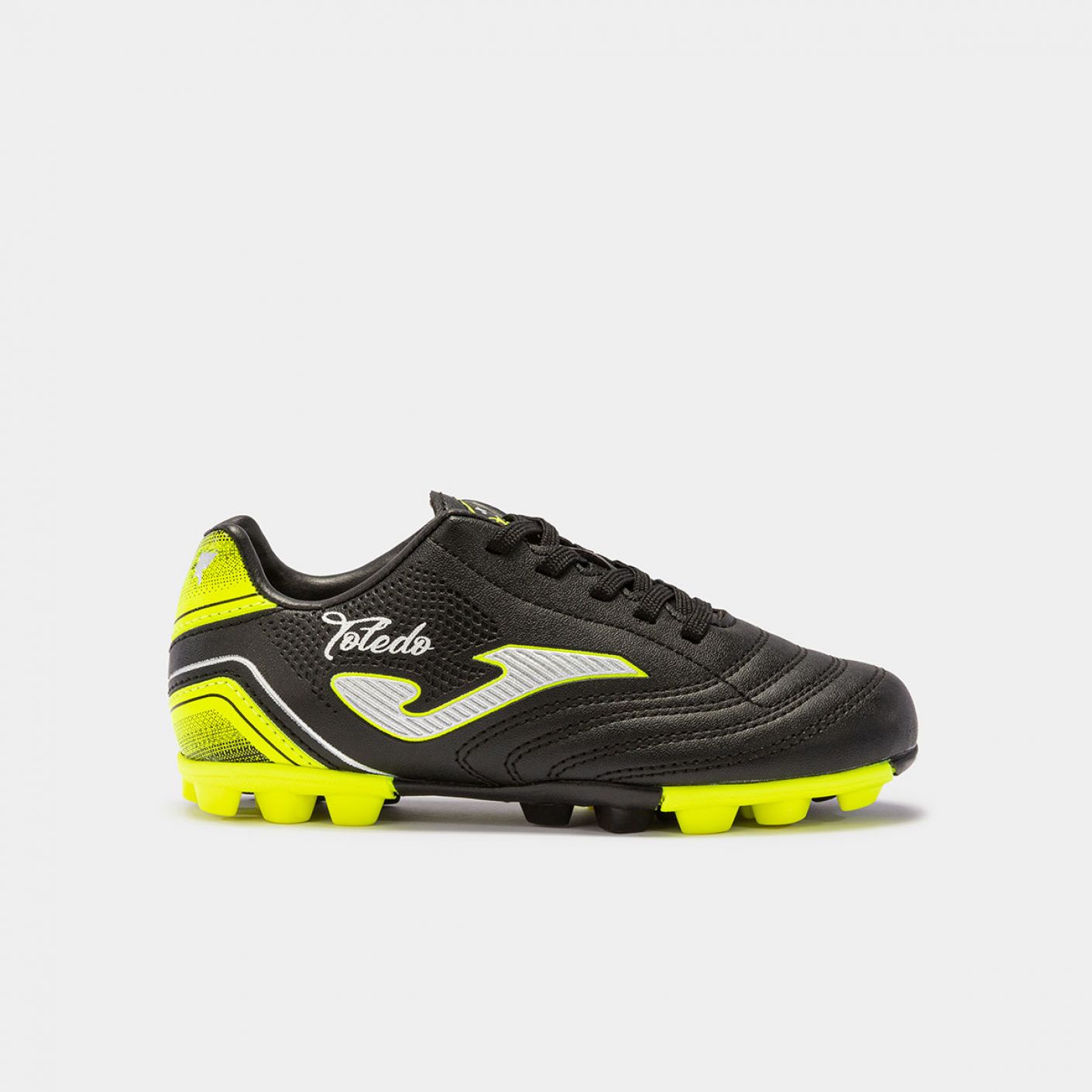 Joma Toledo jr Hard Ground Football Boots Black/Yellow