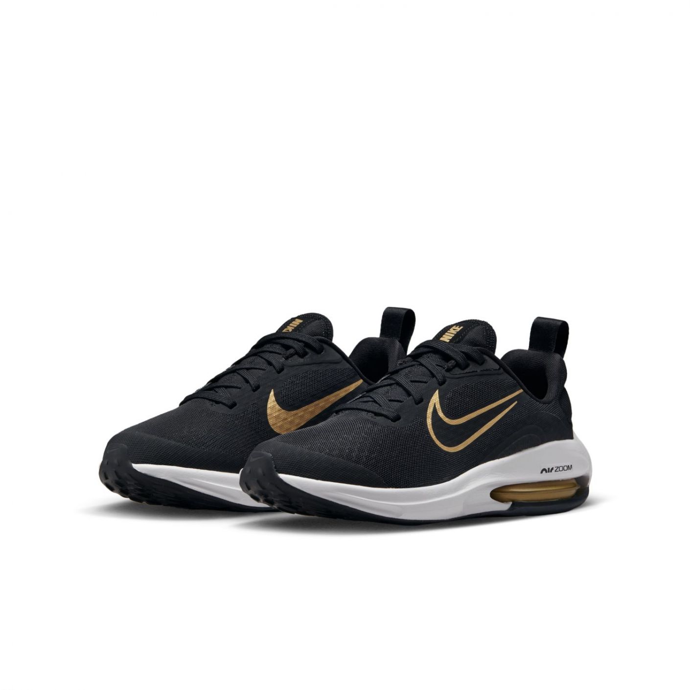 Nike Air Zoom Arcadia 2 Boys Black/Gold