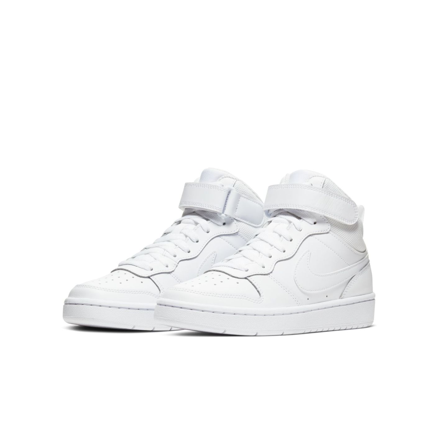Nike Court Borough Mid 2 White da Ragazzi