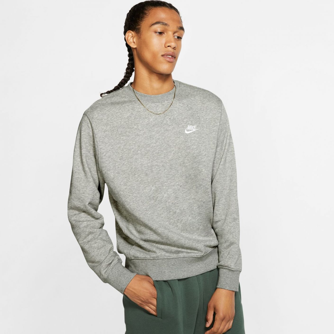 Nike Sweatshirt Sportswear Club French Terry Grey