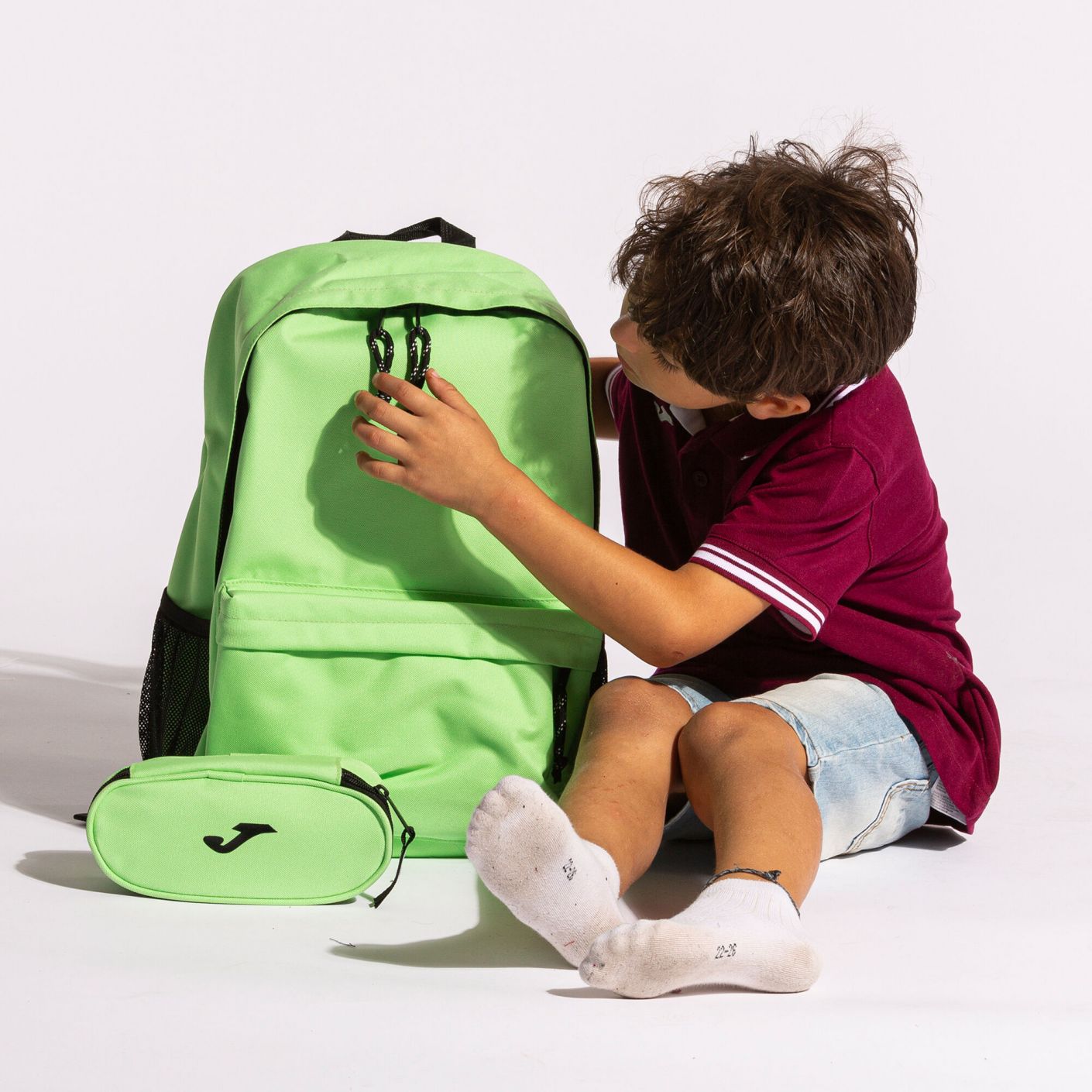 Joma Beta Backpack with Pencil Case Green