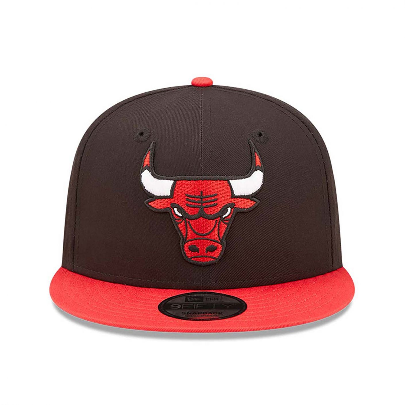 New Era Cappellino 9FIFTY Snapback Chicago Bulls Team Patch Nero
