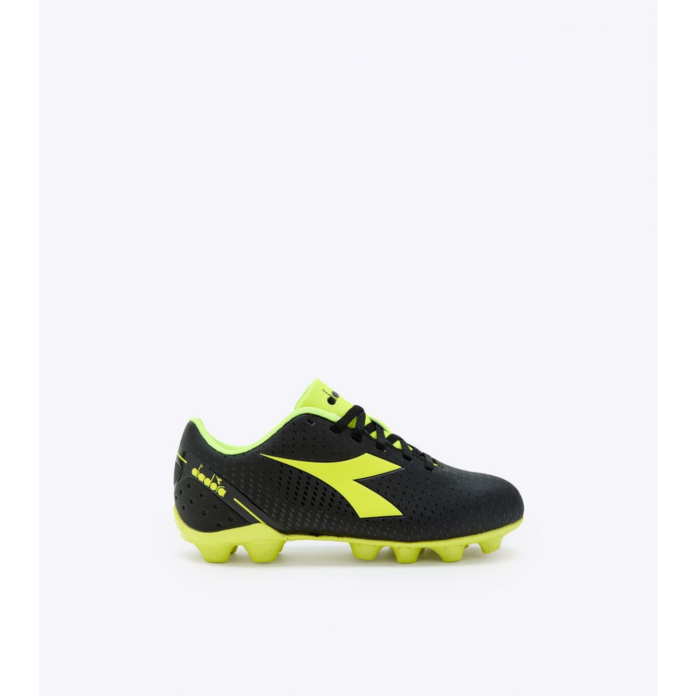 Diadora Pichichi 5 MD Junior Nero/Giallo Fluo