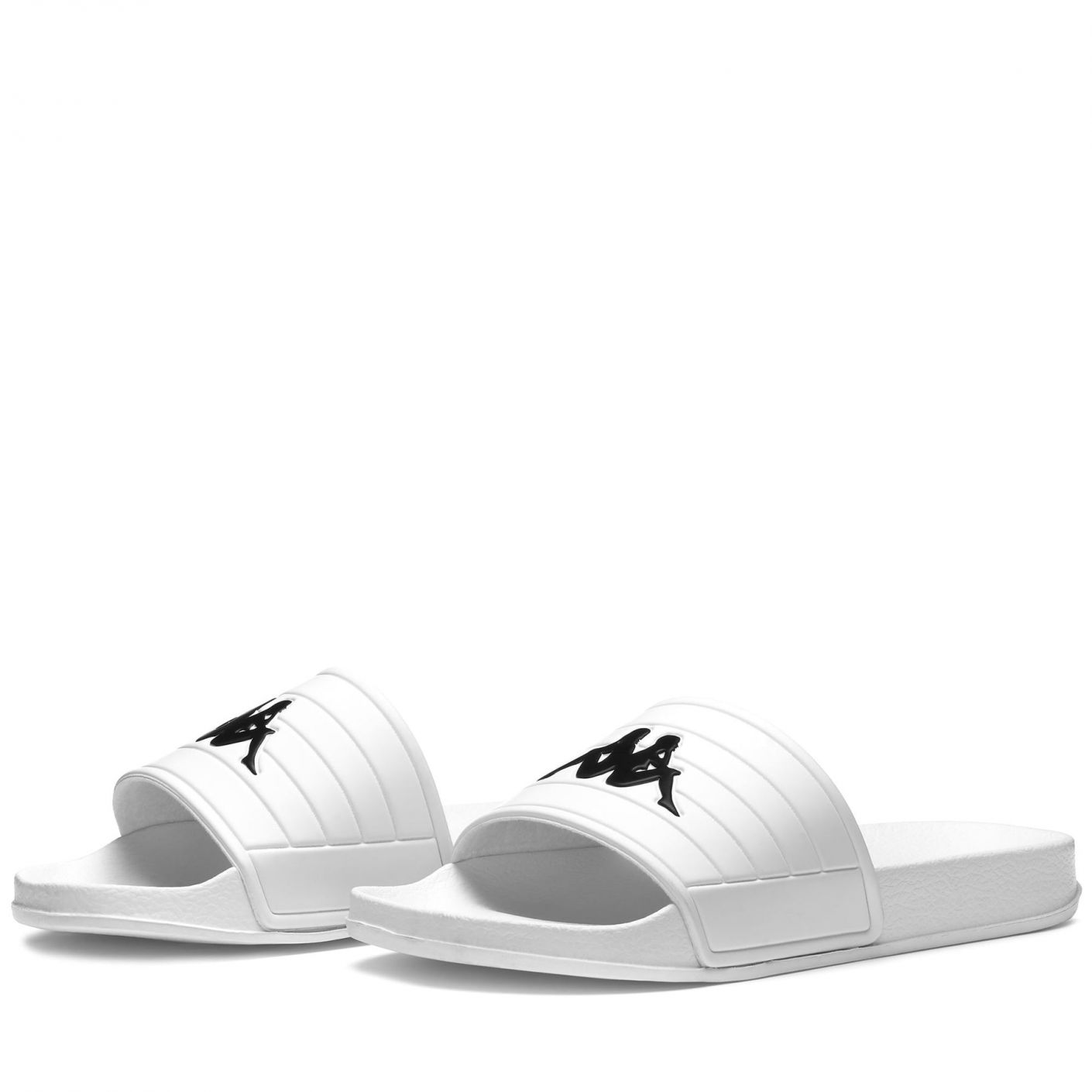 Kappa Noles White Unisex Band Slipper