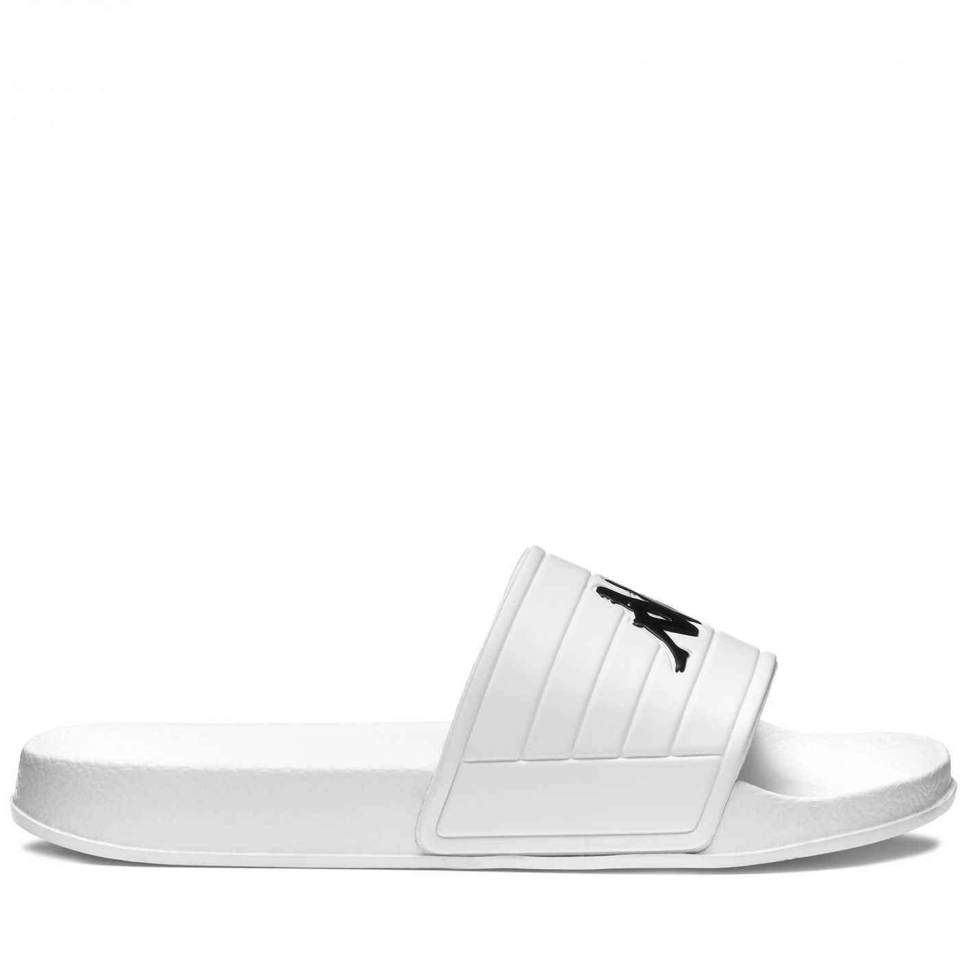 Kappa Noles White Unisex Band Slipper