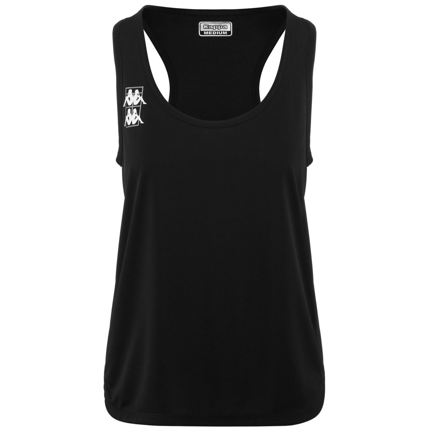 Kappa Padel Tank Top Fingers Black