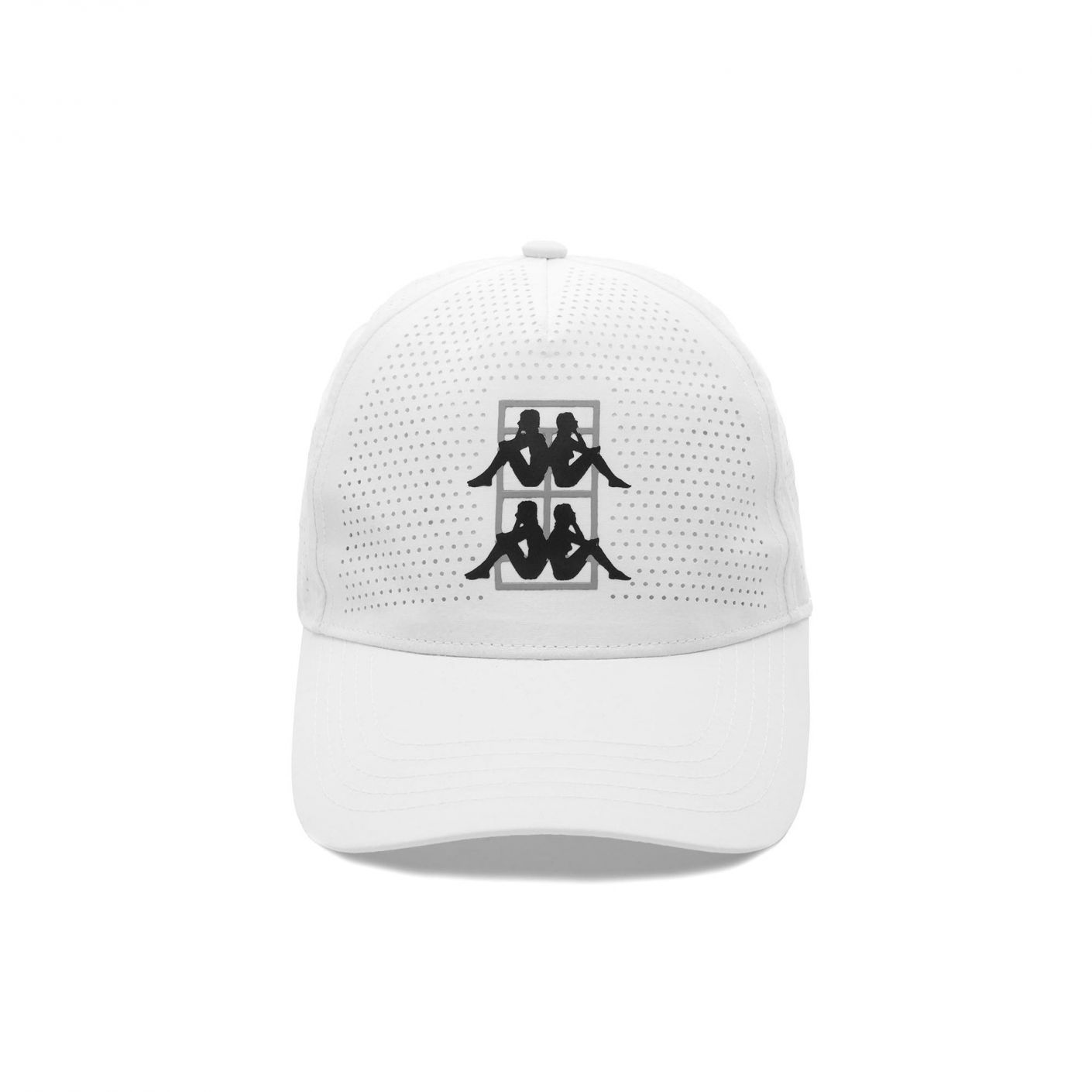 Kappa Padel Hat Chisted Cream White