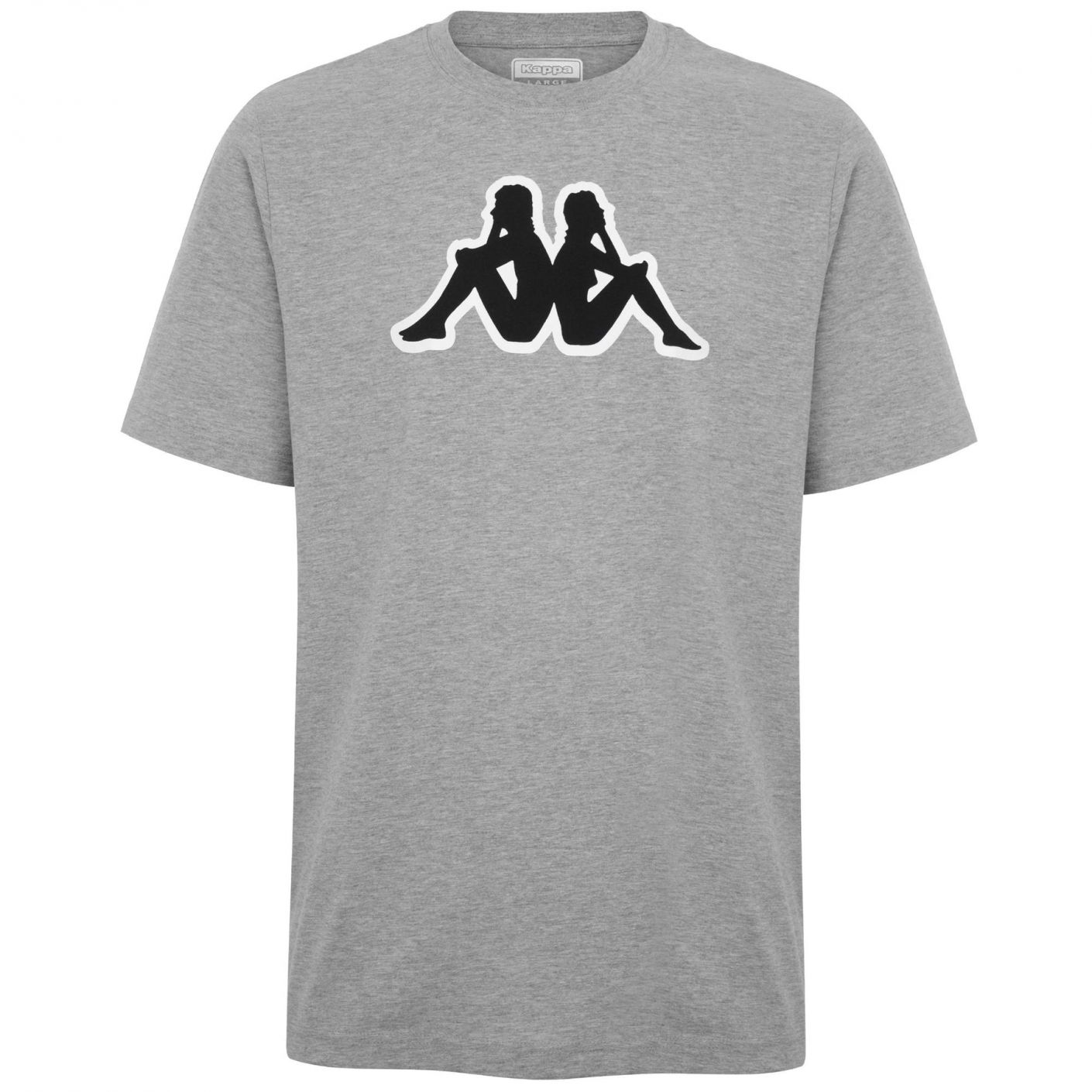 Kappa T-Shirt Zobi Grey Black