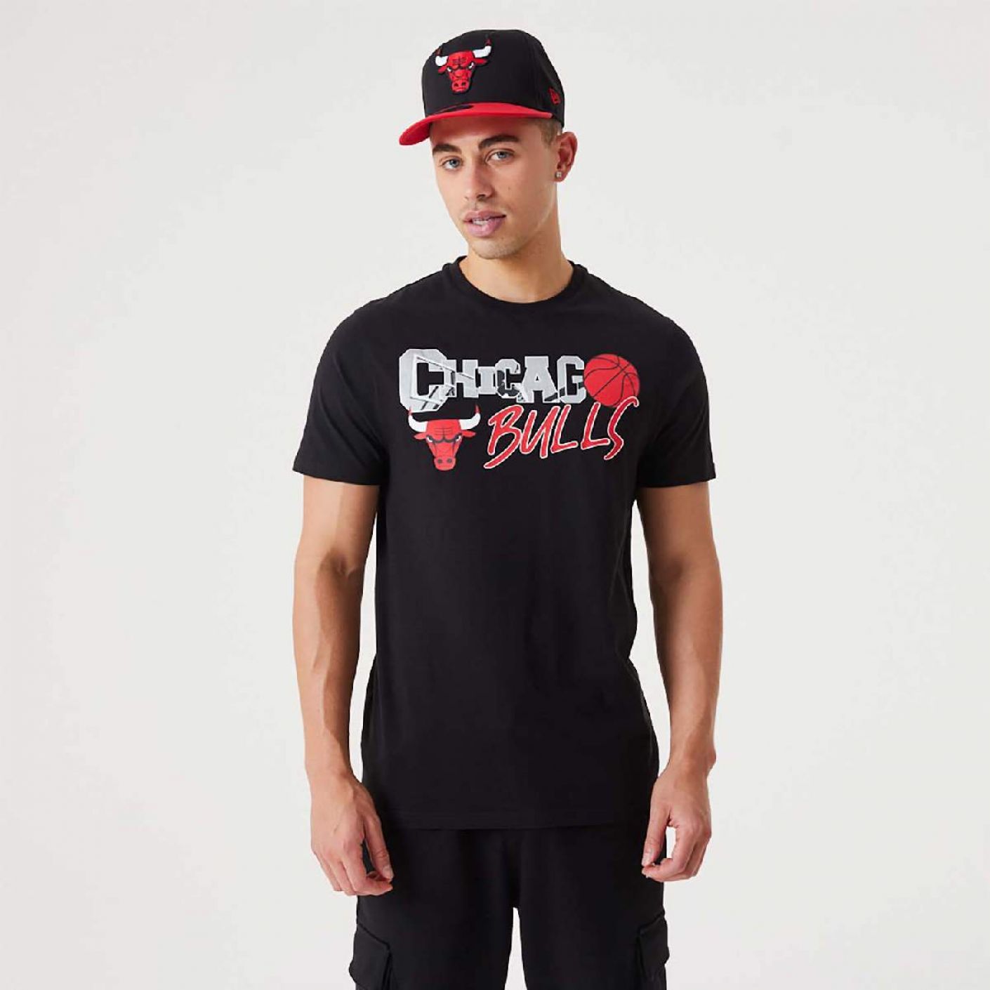 New Era ‌Chicago Bulls NBA Infill Graphic T-shirt